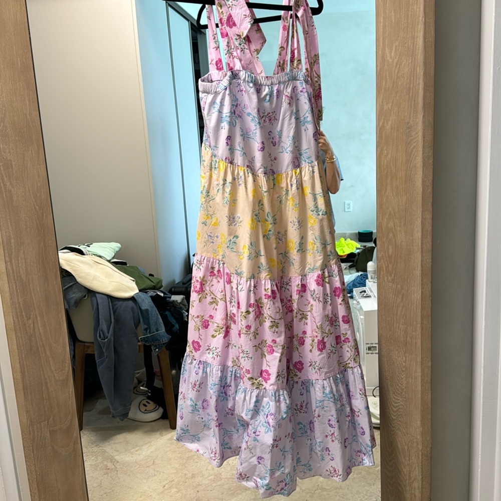 Loveshackfancy for target cotton midi dress